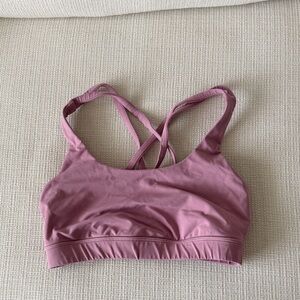 LULULEMON energy Mauve Sports Bra
